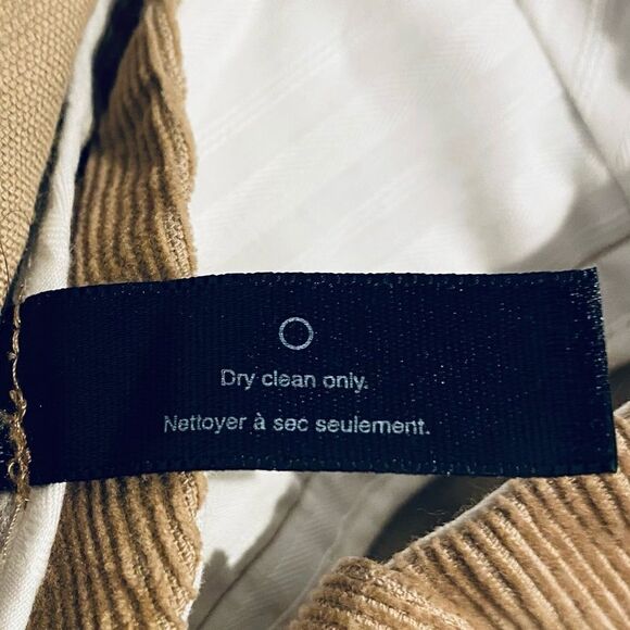 Club Monaco Tan Corduroy Wide Leg Pants Size 6 - Picture 10 of 10